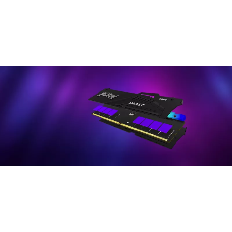 Kingston Technology FURY Beast 32GB 6000MT/s DDR5 CL36 DIMM RGB