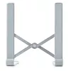 StarTech.com suporte de laptop dobrável, suporte de laptop ergonómico portátil com altura ajustável, estrutura de alumínio ventilada suporta 10 kg, inclinável/elevável/angular para laptop/tablet, design dobrável