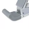 StarTech.com suporte de laptop dobrável, suporte de laptop ergonómico portátil com altura ajustável, estrutura de alumínio ventilada suporta 10 kg, inclinável/elevável/angular para laptop/tablet, design dobrável