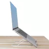 StarTech.com suporte de laptop dobrável, suporte de laptop ergonómico portátil com altura ajustável, estrutura de alumínio ventilada suporta 10 kg, inclinável/elevável/angular para laptop/tablet, design dobrável