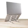 StarTech.com suporte de laptop dobrável, suporte de laptop ergonómico portátil com altura ajustável, estrutura de alumínio ventilada suporta 10 kg, inclinável/elevável/angular para laptop/tablet, design dobrável