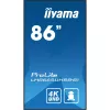 iiyama LH8665UHSB-B1 ecrã de sinalização quiosque 2,18 m (86 polegadas) LED Wi-Fi 800 cd/m² 4K Ultra HD preto processador integrado Android 11 24/7