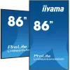 iiyama LH8665UHSB-B1 ecrã de sinalização quiosque 2,18 m (86 polegadas) LED Wi-Fi 800 cd/m² 4K Ultra HD preto processador integrado Android 11 24/7