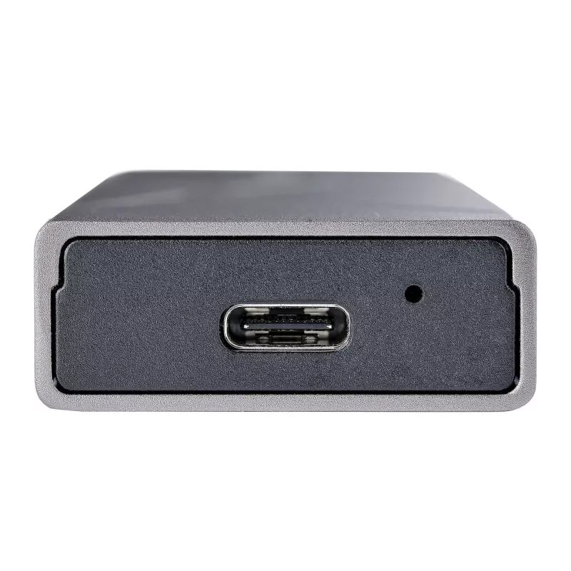StarTech.com caixa USB-C 10 Gbit/s para M.2 NVMe ou M.2 SATA SSD – caixa externa de alumínio sem ferramentas para M.2 PCIe/SATA NGFF SSD – cabo host USB Type-C e Type-A – suporta 2230/2242/2260/2280