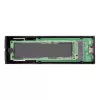 StarTech.com caixa USB-C 10 Gbit/s para M.2 NVMe ou M.2 SATA SSD – caixa externa de alumínio sem ferramentas para M.2 PCIe/SATA NGFF SSD – cabo host USB Type-C e Type-A – suporta 2230/2242/2260/2280