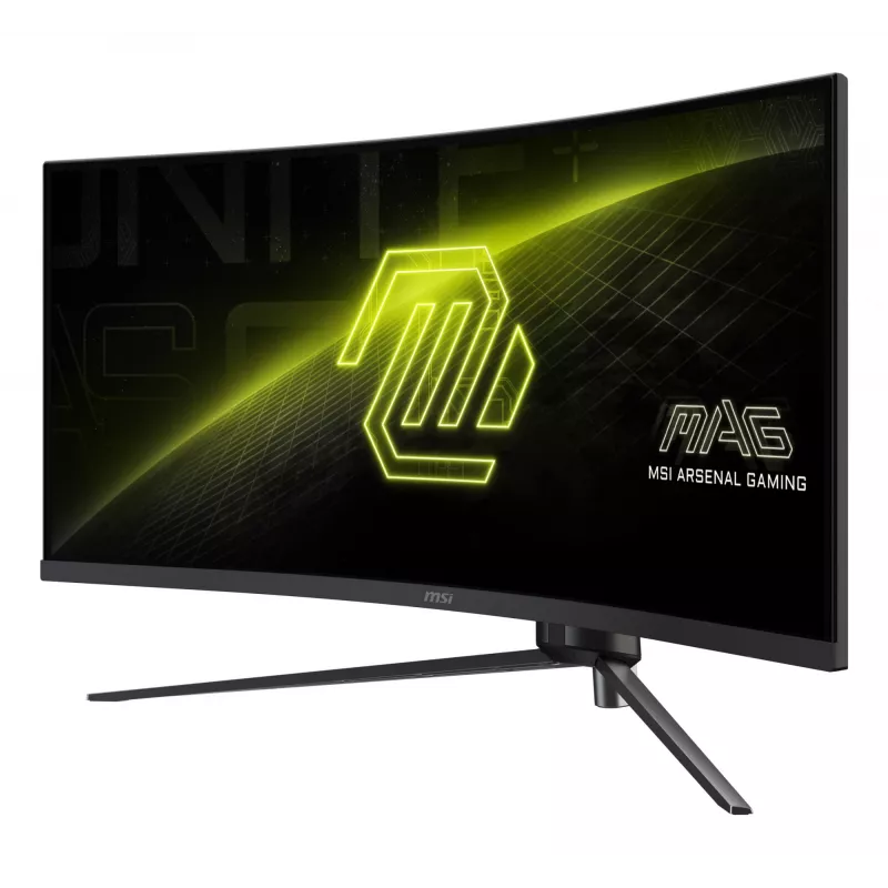 Monitor de computador MSI MAG 345CQR 86,4 cm (34 polegadas) 3440 x 1440 píxeis UltraWide Dual Quad HD preto
