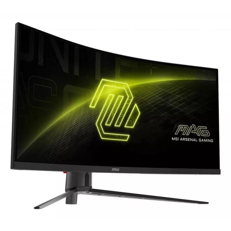 Monitor de computador MSI MAG 345CQR 86,4 cm (34 polegadas) 3440 x 1440 píxeis UltraWide Dual Quad HD preto