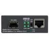 Conversor de fibra para Gigabit Ethernet StarTech.com com slot SFP aberto
