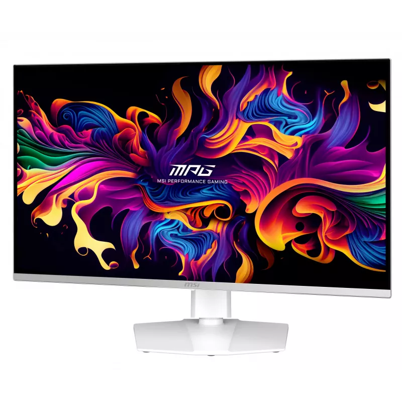 Monitor de computador MSI MPG 321URXW QD-OLED 80 cm (31,5 polegadas) 3840 x 2160 píxeis 4K Ultra HD branco