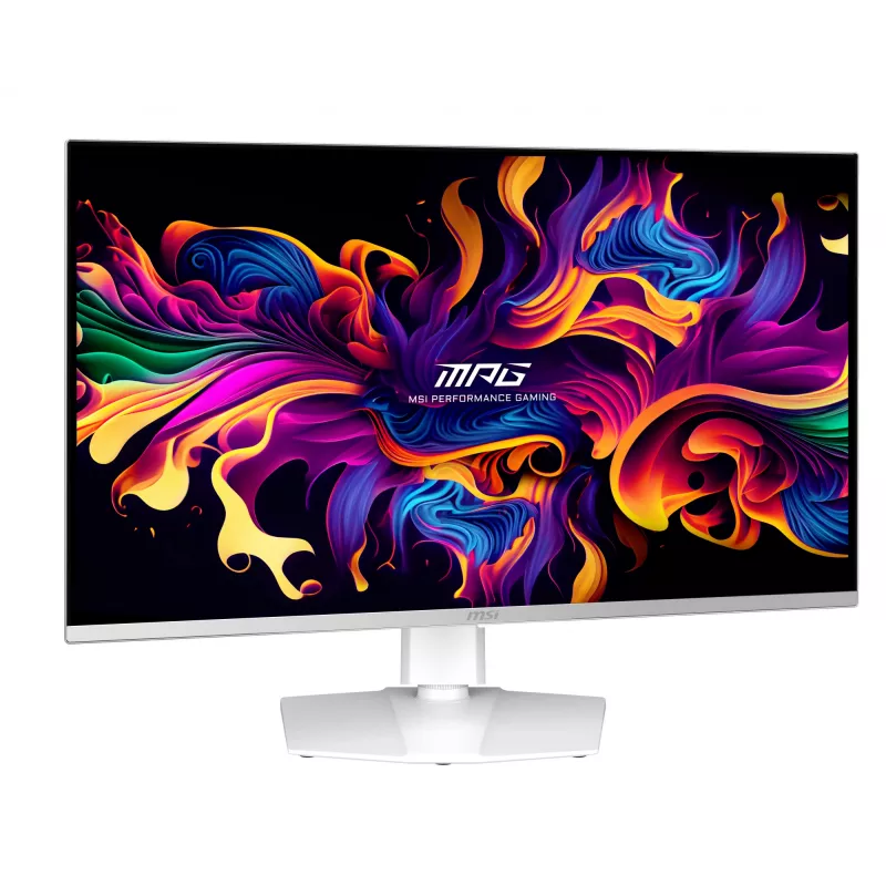 Monitor de computador MSI MPG 321URXW QD-OLED 80 cm (31,5 polegadas) 3840 x 2160 píxeis 4K Ultra HD branco