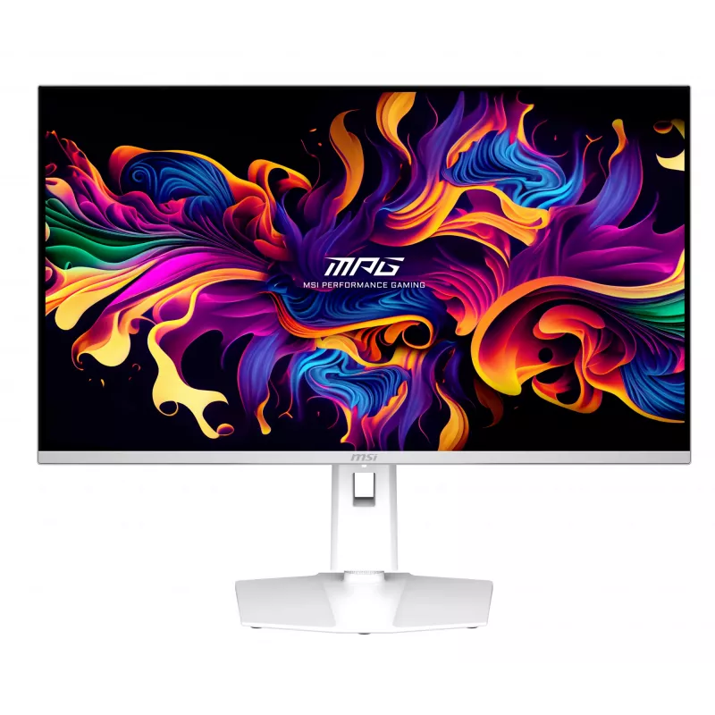 Monitor de computador MSI MPG 321URXW QD-OLED 80 cm (31,5 polegadas) 3840 x 2160 píxeis 4K Ultra HD branco