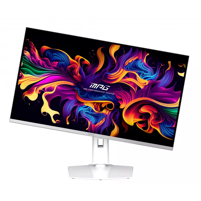 Monitor de computador MSI MPG 321URXW QD-OLED 80 cm (31,5 polegadas) 3840 x 2160 píxeis 4K Ultra HD branco