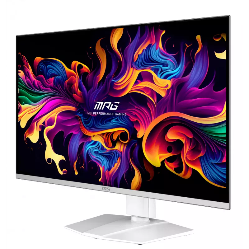 Monitor de computador MSI MPG 321URXW QD-OLED 80 cm (31,5 polegadas) 3840 x 2160 píxeis 4K Ultra HD branco