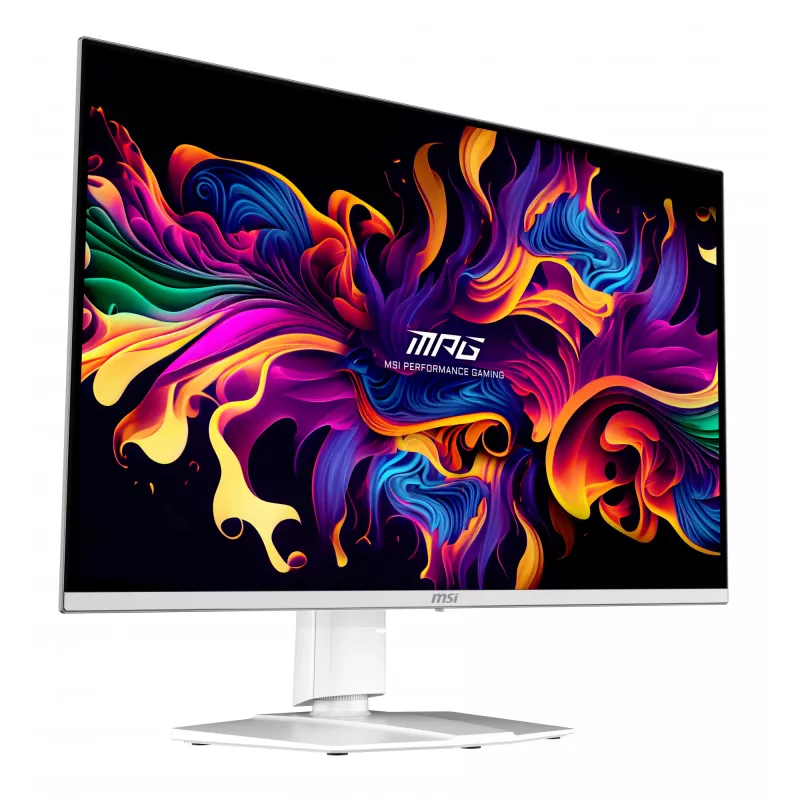Monitor de computador MSI MPG 321URXW QD-OLED 80 cm (31,5 polegadas) 3840 x 2160 píxeis 4K Ultra HD branco