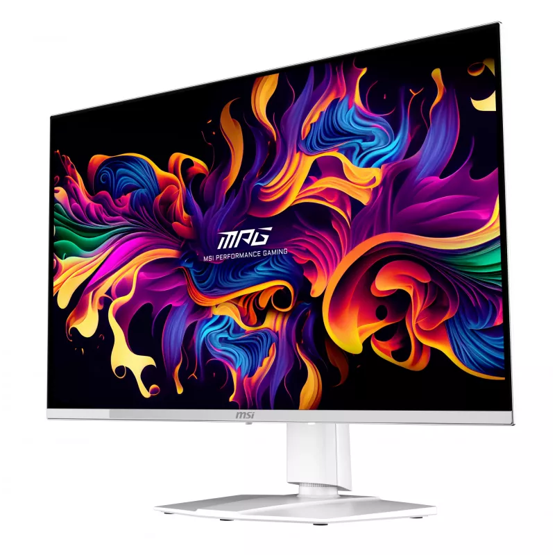Monitor de computador MSI MPG 321URXW QD-OLED 80 cm (31,5 polegadas) 3840 x 2160 píxeis 4K Ultra HD branco
