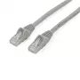 StarTech.com Cabo Ethernet CAT6 de 2 m – Cinzento, Cabo Gigabit Ethernet CAT 6 – 250 MHz, 100 W PoE, RJ45, UTP, de rede/patch, proteção das patilhas com alívio de tensão, testado individualmente