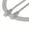 StarTech.com Cabo Ethernet CAT6 de 2 m – Cinzento, Cabo Gigabit Ethernet CAT 6 – 250 MHz, 100 W PoE, RJ45, UTP, de rede/patch, proteção das patilhas com alívio de tensão, testado individualmente
