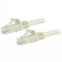 StarTech.com Cabo Ethernet CAT6 de 5m - Branco, Cabo Gigabit Ethernet CAT 6 - 250MHz 100W PoE RJ45 UTP de rede/patch, sem patilhas com alívio de tensão, testado individualmente