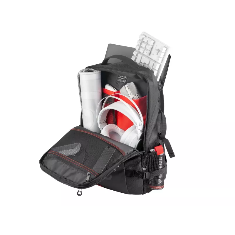 Mochila GENESIS Pallad 410 Preta Poliéster