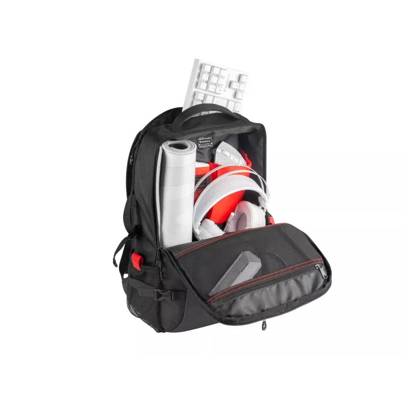 Mochila GENESIS Pallad 410 Preta Poliéster