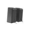GENESIS Helium 100 BT RGB conjunto de altifalantes 10 W PC/Portátil Preto, Prateado 2.0 canais Bluetooth