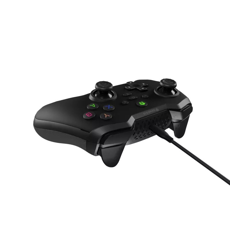 GENESIS Mangan 300 Preto USB Comando Analógico / Digital Android, Nintendo Switch, PC