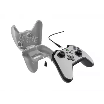 GENESIS Mangan 300 Branco USB Comando Analógico / Digital Android, Nintendo Switch, PC