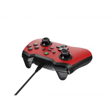 Comando de jogos USB Genesis Mangan 300 vermelho analógico/digital Android, Nintendo Switch, PC