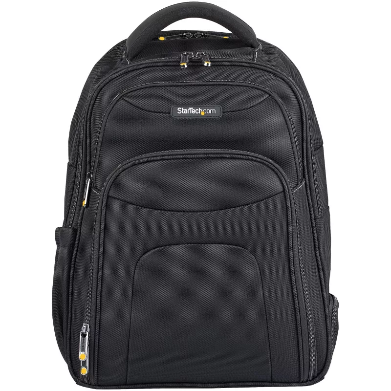 Mochila para portátil StarTech.com 15,6 polegadas com organizador de acessórios removível - Mochila profissional IT-Tech para trabalho/viagens/deslocações - Bolsa de computador ergonómica - Nylon balístico resistente - Compartimentos para portátil/tablet