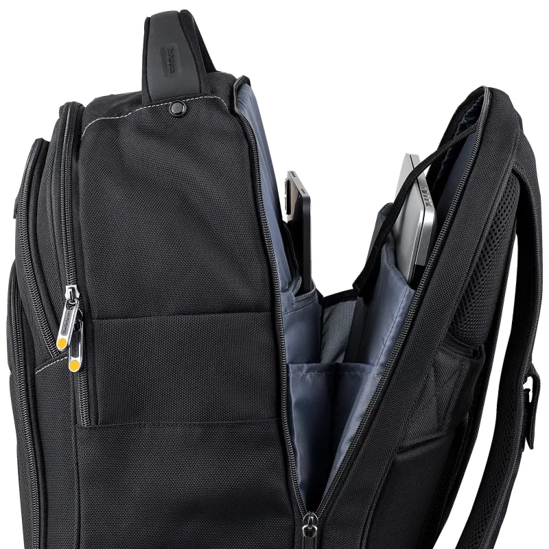 Mochila para portátil StarTech.com 15,6 polegadas com organizador de acessórios removível - Mochila profissional IT-Tech para trabalho/viagens/deslocações - Bolsa de computador ergonómica - Nylon balístico resistente - Compartimentos para portátil/tablet