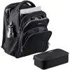Mochila para portátil StarTech.com 15,6 polegadas com organizador de acessórios removível - Mochila profissional IT-Tech para trabalho/viagens/deslocações - Bolsa de computador ergonómica - Nylon balístico resistente - Compartimentos para portátil/tablet