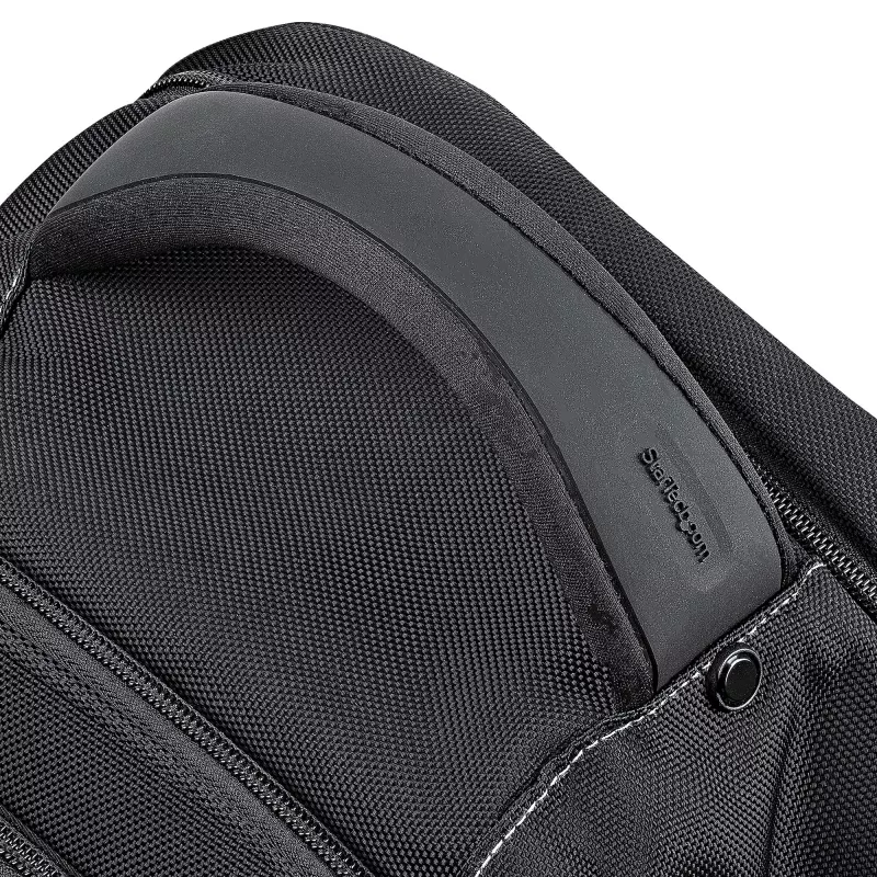 Mochila para portátil StarTech.com 15,6 polegadas com organizador de acessórios removível - Mochila profissional IT-Tech para trabalho/viagens/deslocações - Bolsa de computador ergonómica - Nylon balístico resistente - Compartimentos para portátil/tablet
