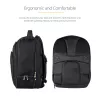 Mochila para portátil StarTech.com 15,6 polegadas com organizador de acessórios removível - Mochila profissional IT-Tech para trabalho/viagens/deslocações - Bolsa de computador ergonómica - Nylon balístico resistente - Compartimentos para portátil/tablet