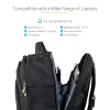 Mochila para portátil StarTech.com 15,6 polegadas com organizador de acessórios removível - Mochila profissional IT-Tech para trabalho/viagens/deslocações - Bolsa de computador ergonómica - Nylon balístico resistente - Compartimentos para portátil/tablet