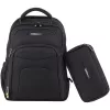 Mochila para portátil StarTech.com 17,3 polegadas com estojo organizador de acessórios removível – Mochila profissional IT-Tech para trabalho/viagens/deslocações – Bolsa de computador ergonómica – Nylon balístico robusto – Compartimentos para portátil/tablet