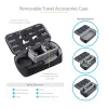 Mochila para portátil StarTech.com 17,3 polegadas com estojo organizador de acessórios removível – Mochila profissional IT-Tech para trabalho/viagens/deslocações – Bolsa de computador ergonómica – Nylon balístico robusto – Compartimentos para portátil/tablet