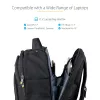 Mochila para portátil StarTech.com 17,3 polegadas com estojo organizador de acessórios removível – Mochila profissional IT-Tech para trabalho/viagens/deslocações – Bolsa de computador ergonómica – Nylon balístico robusto – Compartimentos para portátil/tablet