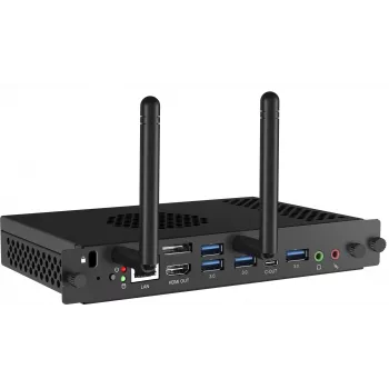 iiyama OPC51204BC-1 PC/estação de trabalho Intel® Core™ i5 i5-12450H 8 GB DDR4-SDRAM 256 GB SSD Windows 11 IoT Enterprise Mini-PC preto