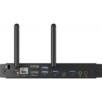 iiyama OPC51204BC-1 PC/estação de trabalho Intel® Core™ i5 i5-12450H 8 GB DDR4-SDRAM 256 GB SSD Windows 11 IoT Enterprise Mini-PC preto