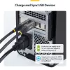 Placa PCIe USB Type-C StarTech.com de 4 portas, USB 3.2 10Gbps, placa de expansão USB-C PCI Express, 4x controladores USB independentes, Windows/Linux/macOS, compatível com TAA