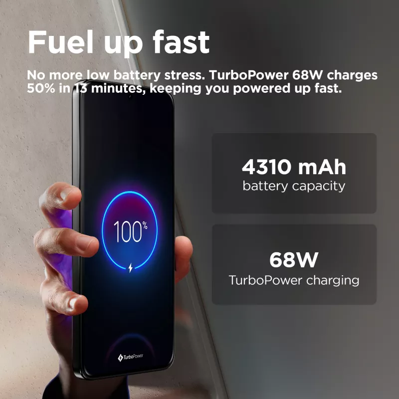 Motorola ThinkPhone25 16,1 cm (6,36 polegadas) Dual SIM Android 14 5G USB Type-C 8 GB 256 GB 4310 mAh preto