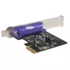 StarTech.com Placa PCIe paralela de 1 porta - Placa adaptadora PCI Express para paralela DB25 - Controlador LPT de expansão para desktop para impressora, scanner e plotter - SPP/ECP - Perfil standard/low profile