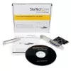 StarTech.com Placa PCIe paralela de 1 porta - Placa adaptadora PCI Express para paralela DB25 - Controlador LPT de expansão para desktop para impressora, scanner e plotter - SPP/ECP - Perfil standard/low profile
