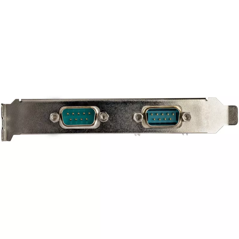 StarTech.com Adaptador série RS232 PCI Express de 2 portas - Controlador anfitrião série RS232 PCIe - Placa PCIe para série dupla DB9 - UART 16950 - Placa de expansão - Windows e Linux