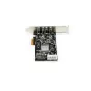 Placa PCIe StarTech.com com 4 portas USB 3.0 e 4 canais dedicados de 5 Gbps (USB 3.1 Gen 1) – UASP – alimentação SATA / LP4 – placa adaptadora PCI Express