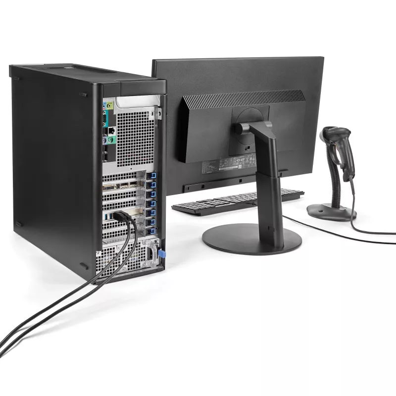 Placa PCIe StarTech.com com 4 portas USB 3.0 e 4 canais dedicados de 5 Gbps (USB 3.1 Gen 1) – UASP – alimentação SATA / LP4 – placa adaptadora PCI Express