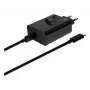 Carregador rápido AC Motorola TurboPower 68W universal preto para interior