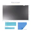 StarTech.com Película de proteção de privacidade para monitor de 24 polegadas – Filtro de segurança para ecrã de computador – Película protetora com redução de luz azul – Widescreen 16:10 – Mate/brilhante – +/-30 graus