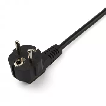 StarTech.com Cabo de alimentação para computador de 2m (6ft) em Y, 18AWG, EU Schuko para 2x C13, 10A 250V, cabo AC de substituição preto, cabo de alimentação para impressora, cabo para fonte de alimentação de PC, cabo de alimentação para monitor – listado UL