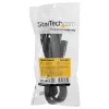 StarTech.com Cabo de alimentação para computador de 2m (6ft) em Y, 18AWG, EU Schuko para 2x C13, 10A 250V, cabo AC de substituição preto, cabo de alimentação para impressora, cabo para fonte de alimentação de PC, cabo de alimentação para monitor – listado UL